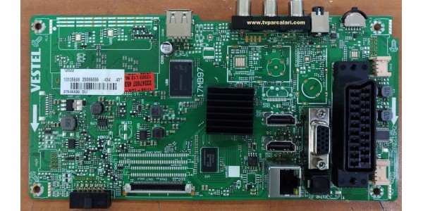 17MB97, 23365655, VES430UNDL-2D-N12, REGAL 43R5900FM 43" SMART LED, MAIN BOARD